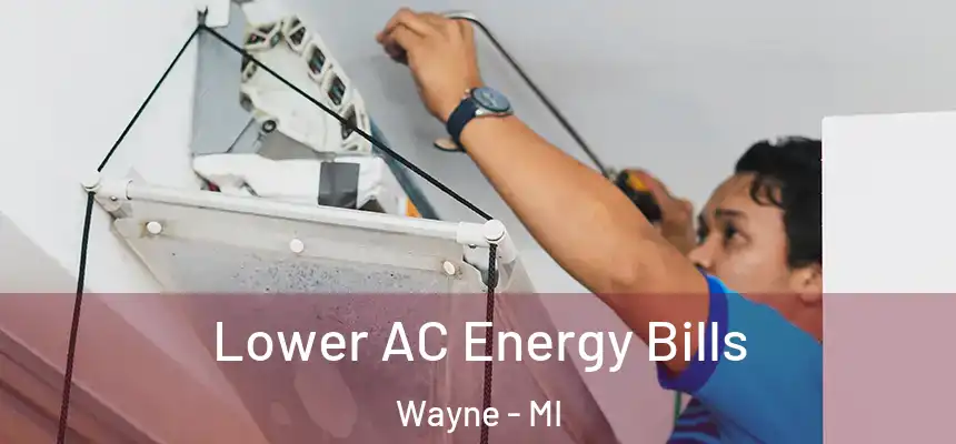 Lower AC Energy Bills Wayne - MI